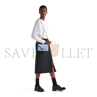PRADA SAFFIANO LEATHER SHOULDER BAG 1BD318 (21.5*14*4cm)  PRADA SAFFIANO LEATHER SHOULDER BAG 1BD318 (21.5*14*4cm)